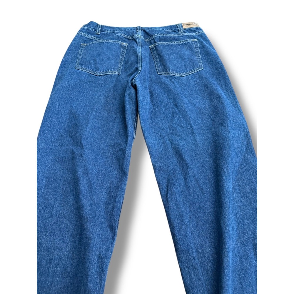 Kirkland Signature Men's Blue Denim Jeans Size 38x30 (38x29)  Classic Fit‎ - Picture 4 of 8
